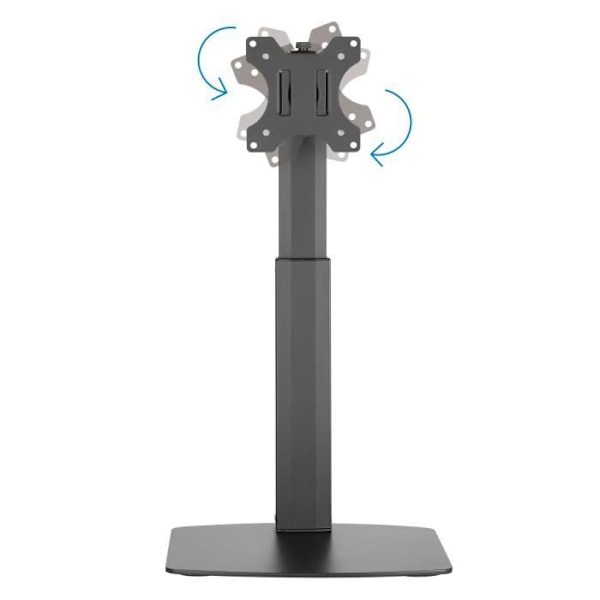 TooQ DB1732TN-B, Fritstående, 7 kg, 43,2 cm (17"), 81,3 cm (32"), 100 x 100 mm, sort