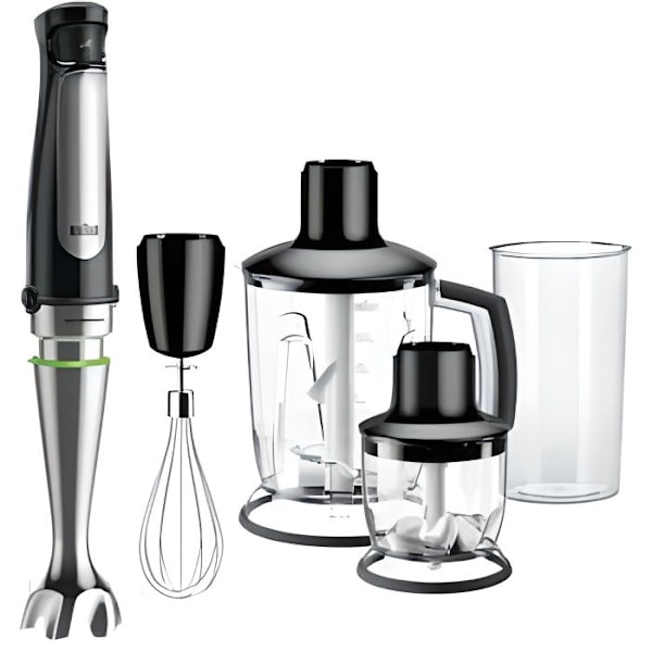 Braun MQ 7045X 1000W Sukellusmixeri musta