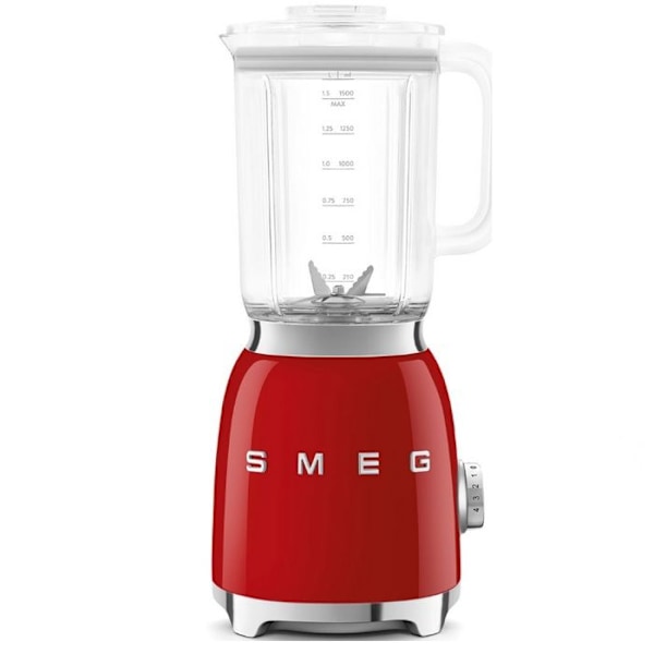 Blender - SMEG - BLF03RDEU - 800 Watt - 1,5 Liter - 4 Förinställda Program ATT_COUL