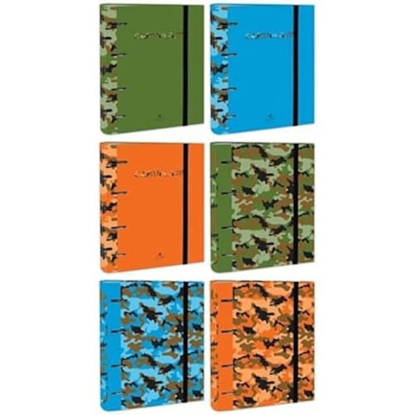 Ringpärm - MARIOLA - Carpeblock - Flerfärgad - 32 x 26 x 5 cm - Blandat mångfärgad