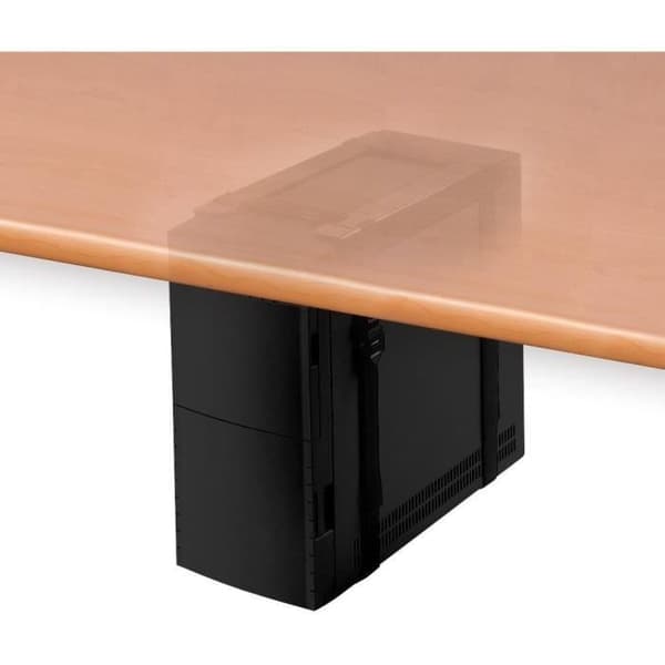 Computer support - NEWSTAR - CPU-D025BLACK - 20 kg Max - Højdejusterbar - Installation under skrivebord