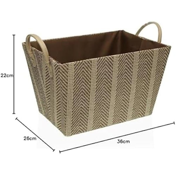 Korg - VERSA - Flerfärgad - Standard - Modern design - Idealisk för förvaring Flerfärgad