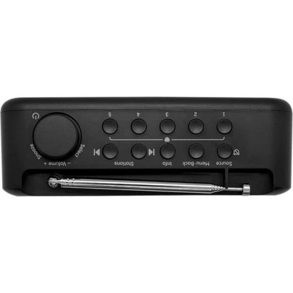 Radio Pure Elan One2 puuvilla valkoinen Sort