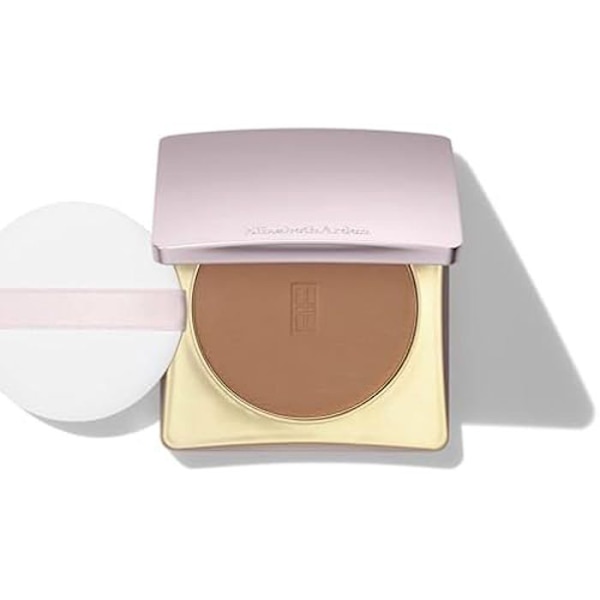 Kompakti puuteri - Elizabeth Arden - Virheetön viimeistely - Mattapinta - Kevyt peitto - Kaikille ihotyypeille Mörk
