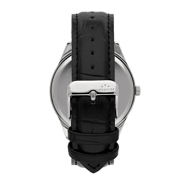 Klocka - CHRONOSTAR - R3751298010 - Svart Läder - Kvarts - Motstånd 3 ATM Svart