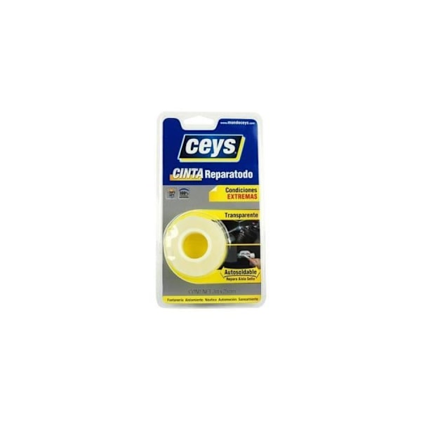 ceys itseliimautuva korjausteippi läpinäkyvä 3 m x 25 mm - 4601B215