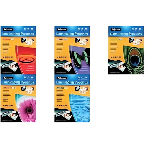 Laminatpose - FELLOWES - A4 - Skinnende - 160 mikrometer - 100 stk.
