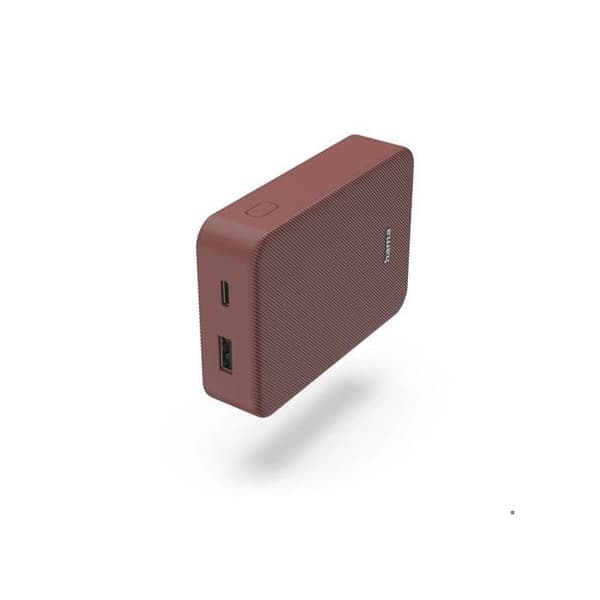 Power Pack Oplader - HAMA - 10000 mAh - Hurtigopladning - USB A og C - Let og Kompakt Grøn