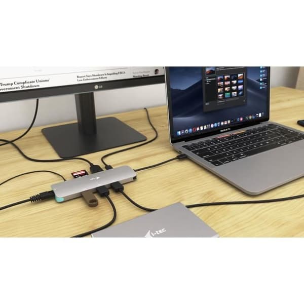 i-tec - USB-C Nano 4K -telakointiasema -