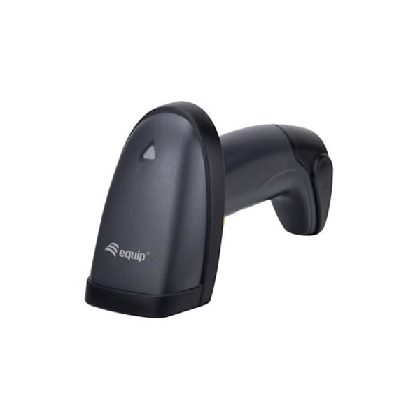 Udstyr Bærbar 1D/2D Trådløs Stregkodescanner Sort - LED Scanner