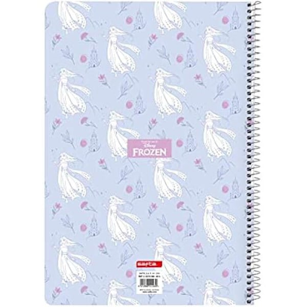 Notebook - SAFTA - Frozen Believe - Lila - A4 - 80 flaps Lila