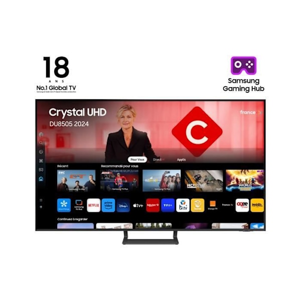 tvledsamsungtu55du8505k 138 cm (55') - 4K 50Hz ,<li class='keypoin Grå
