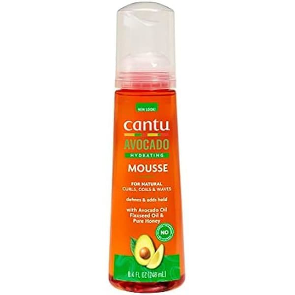 Fugtgivende stylingmousse - CANTU - Avocado - Krøllet og kruset hår - Bløde og veldefinerede krøller