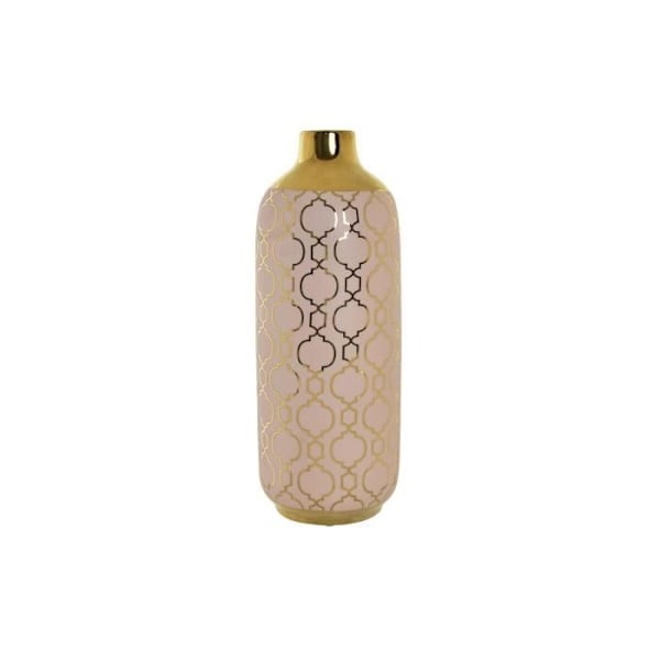 orientalisk roséguld porslinsvas (15 x 15 x 41,5 cm)