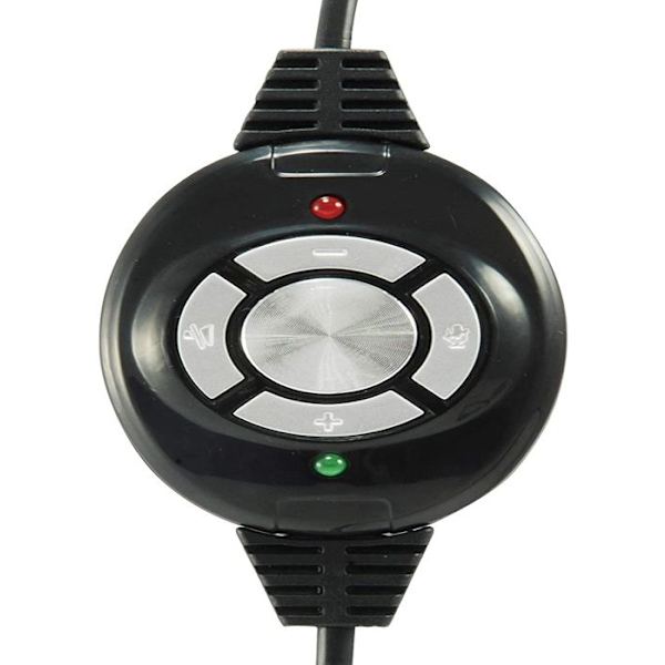 USB headset - EQUIP - HEADSET+MIC - Sort - 2 meter - Telefoni og videokonferencer