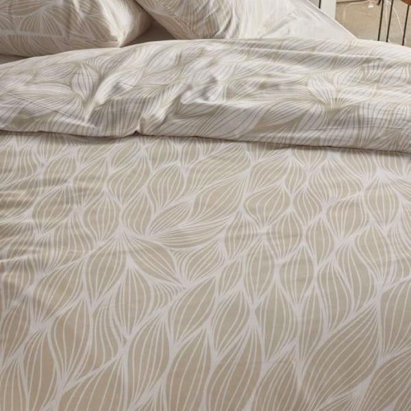 Sängkläder - TODAY Crazy - Grafiskt Tryck - 2 personer - 220 x 240 cm - Beige Beige