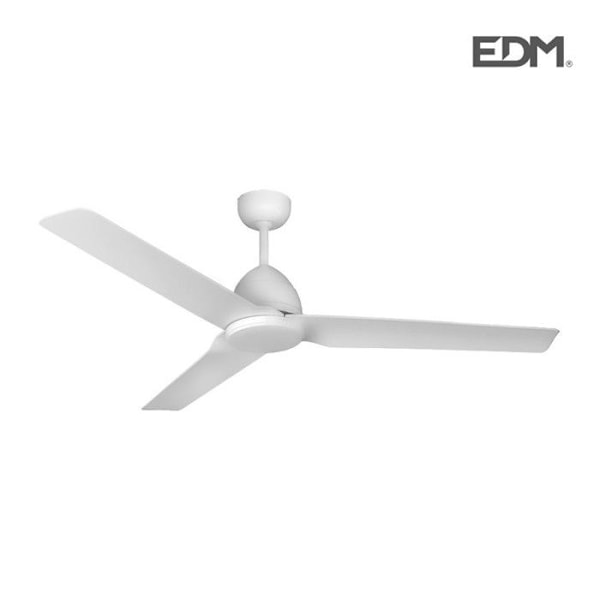 Java White loftventilator - EDM - 60W - ø130cm - 3 hastigheder Vit