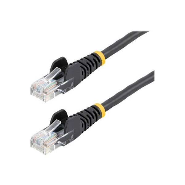 5m Hookless Cat5e UTP netværkskabel - STARTECH - Sort - Crosstalk Reduction - PVC