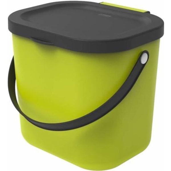 Affaldscontainer i plastik Rotho Albula 6L citron Citron