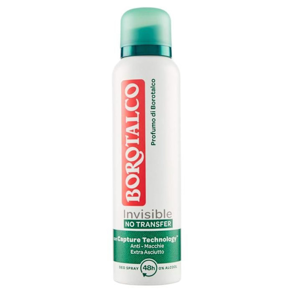 Borotalco Deodorant-Invisible Talc Med Borotalco Doft, Spray 150 Ml