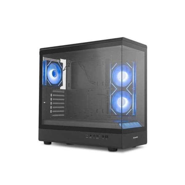Semitorre Nox Hummer Signal ARGB Sort ATX/Micro ATX Tempereret Glas