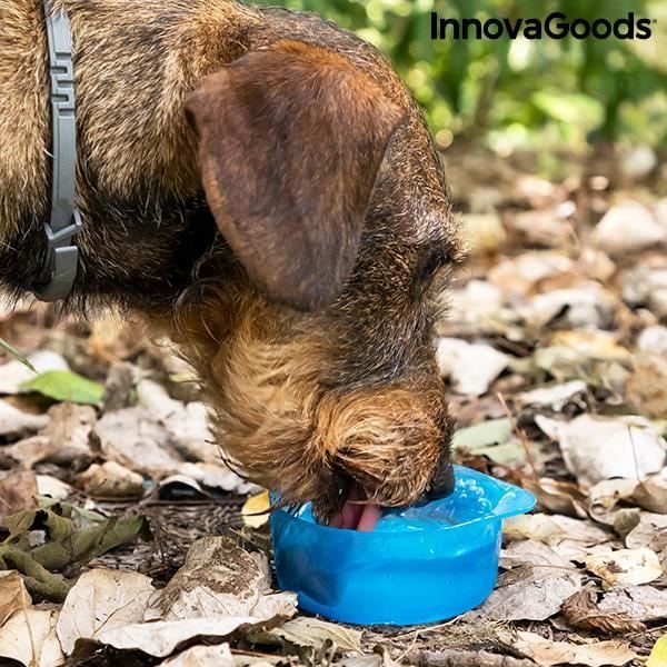 Vand- og fødevaredispenser - InnovaGoods - Pettap - 300 ml vand - 200 ml fødevarer - Bærbar