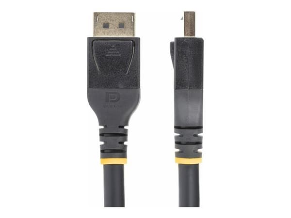 - StarTech.com - StarTech.com 33 fod (10 m) VESA-certificeret Active DisplayPort 1.4-kabel, DP8K m/HBR3/HDR10/MST/DSC 1.2/HDCP 2.2, 8K 6
