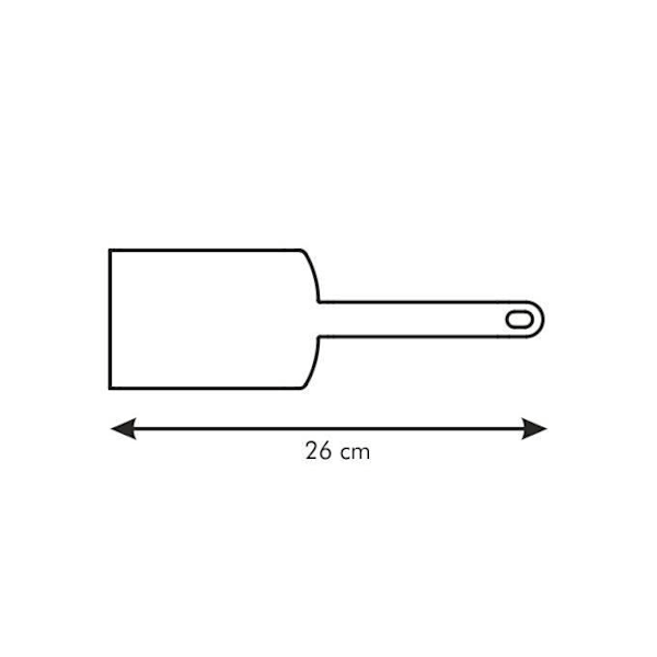 Tescoma 638018, Sort, Hængende hul, 210 °C, 26 cm, 1 stk.