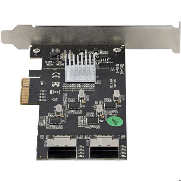 SATA PCIe 8 Ports Controller - StarTech - 6 Gbit/s - PCI-e x4 Gen 2 - SATA III Adapter