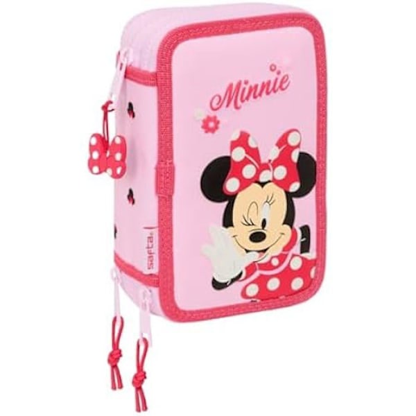 Koulutarvikkeet - SAFTA - Minnie Mouse - 37 työkalua mukana - Lapsi - Vaaleanpunainen Rosa