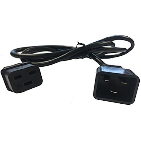 Elektrisk kabel - SALICRU - 663BA000002 - 1,8 m - C20 kobling - C19 kobling flerfärgad