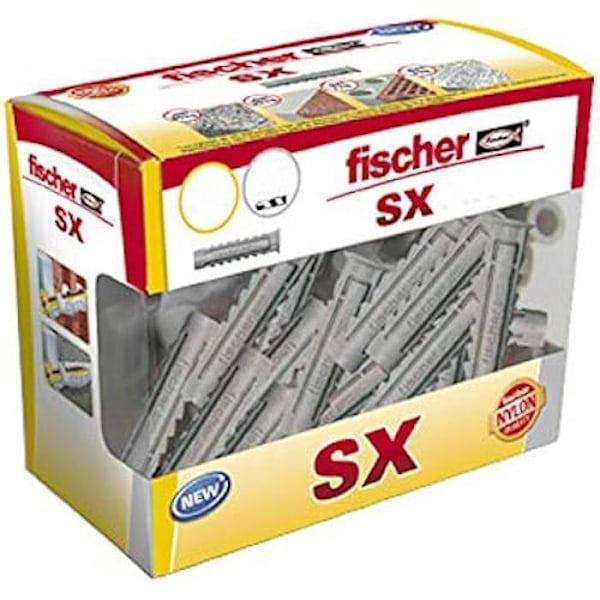 Ankare - FISCHER - Taco SX 6x30 DIY - 80C - Lätt att montera - Nylon - För alla ytor