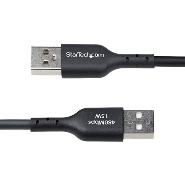 StarTech.com USB-A til USB-C Kabel 3m Hurtigopladning 3A USB 2.0 TPE Sort
