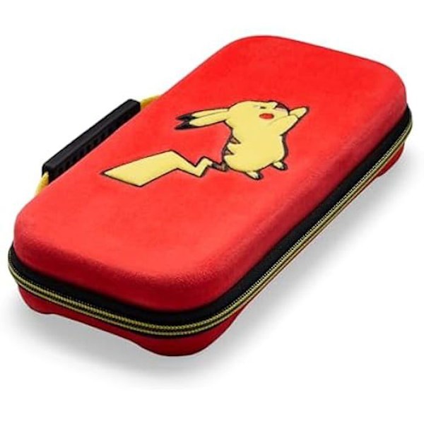Skyddshölje från PowerA för Nintendo Switch (OLED-modell) - Pikachus hopp, skyddsfodral, spelväska, väska för Pikachus hopp
