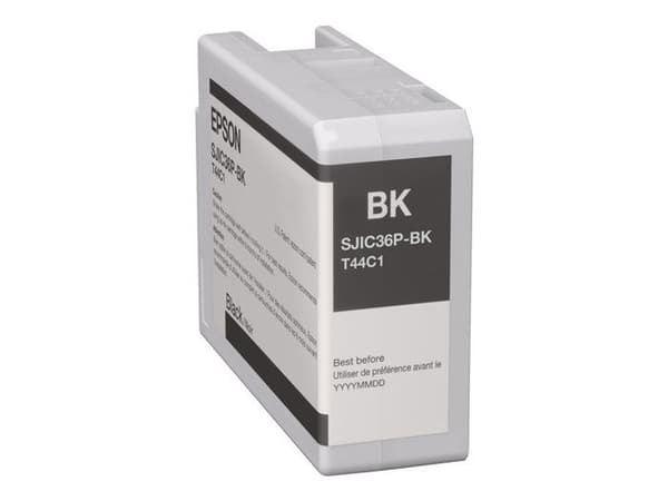 Musta mustepatruuna - Epson - SJIC36P - Alkuperäinen - 80 ml