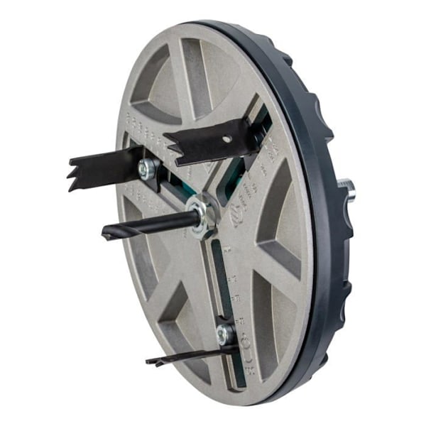 Justerbar hålsåg Ã¸ 45-130 - wolfcraft 5978000 Grå