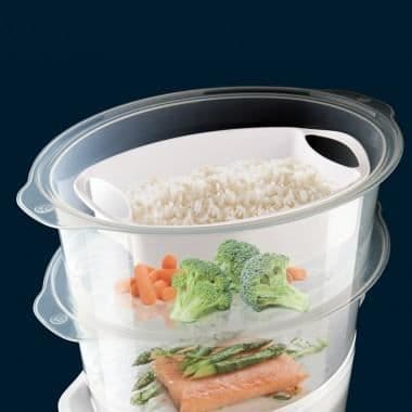 Dampkoger 800 W - 6 l Salutecook