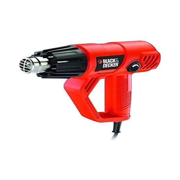 Hærdere - BLACK+DECKER - KX2001-QS - 2000W - Rød Sort - Afskalling röd svart