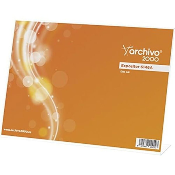 Archivo 2000-6146ACSTP - Skrivebordsskærm A4 liggende format Kristall/Transparent