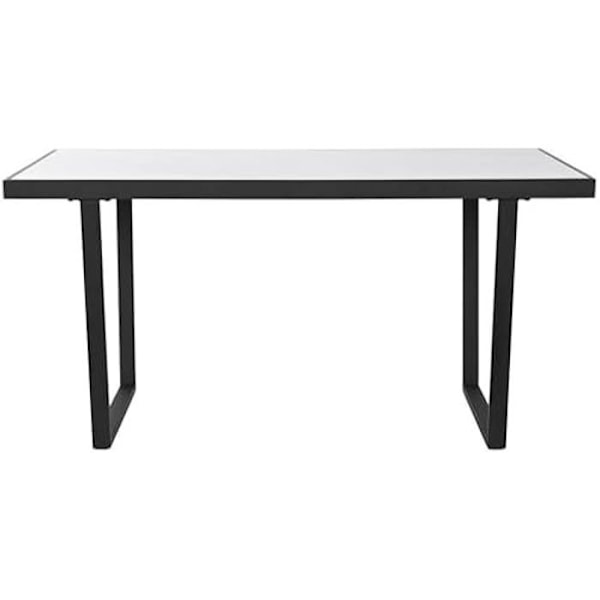Matsalsbord - HOME ESPRIT - Flerfärgad - Metall - 150 x 80 x 75 cm - Rektangulär Flerfärgad