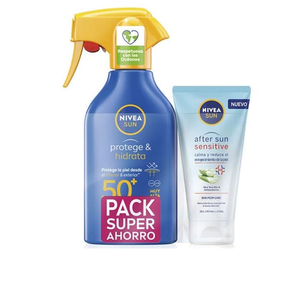 PISTOL SOLAR PROTECT&HYDRATE SPF50 270 ML PACK 2 stk