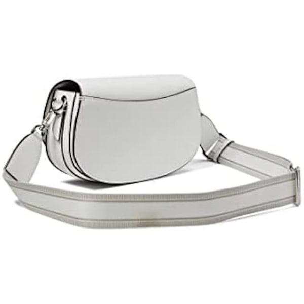 Håndtaske - MICHAEL KORS - Mila Medium East/West Sling - Optisk hvid - Lynlås - One Size Optisk vit