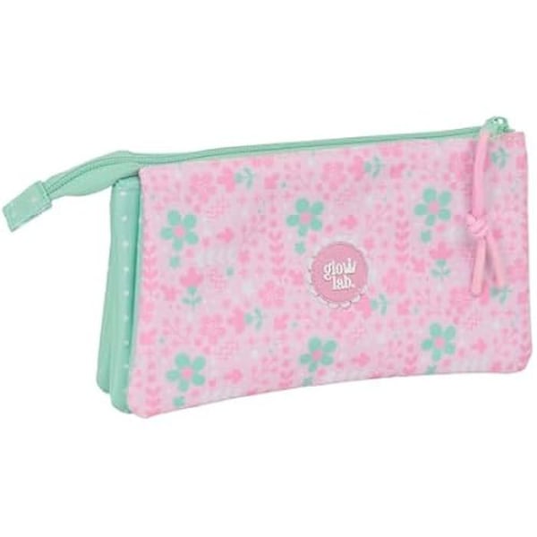 Trousse Triple - SAFTA - Glowlab - Bekväm - Mångsidig - Ideal för Skolbarn