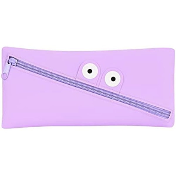 Trousse - SAFTA - Caritas - 22 x 11 cm - Färg Lila - Draperad Lila