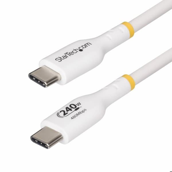 USB-C Opladningskabel - STARTECH.COM - 1m - 240W PD EPR - USB-IF Certificeret - Hvid