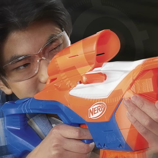 Nerf NSeries Pinpoint Dart Blaster, Inkluderer 18 N1 Foam Dart, fra 8 år og opefter Flerfärgad