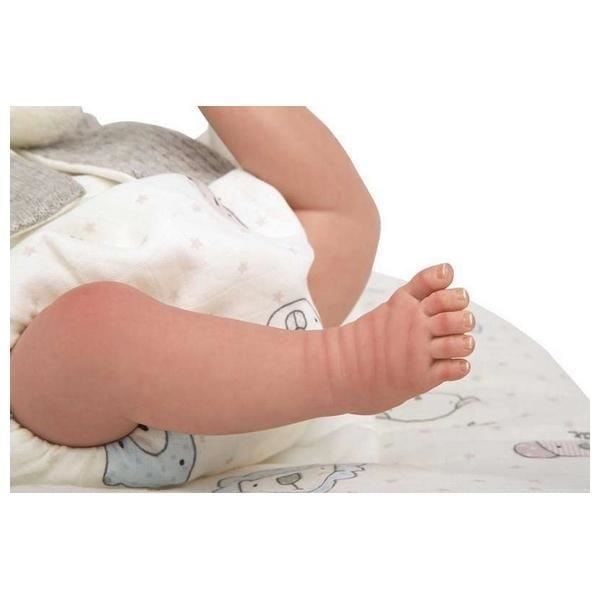 Nyfödd docka - Arias - Vega - 40 cm - Tillbehör ingår - För barn från 3 år och uppåt