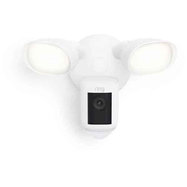 Overvågningskamera - RING - Spotlight Pro Plug-in - Sort - EU Svart