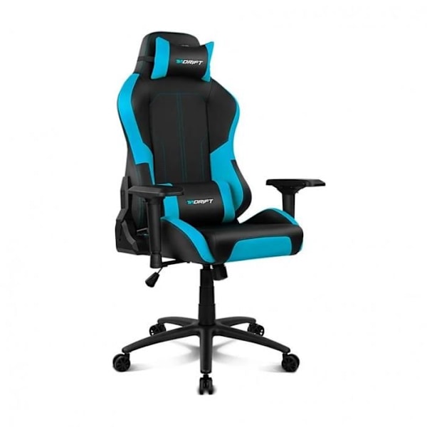 Drift Dr250 gaming stol sort/blå
