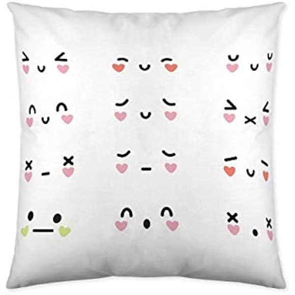 Tyynynpäällinen - COOL KIDS - Tuntuu - 50 x 50 cm - Monivärinen - Lasten tyyli Flerfärgad